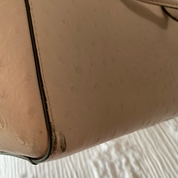 Kate Spade Blush Textured Tote with strap - Picture 12 of 16